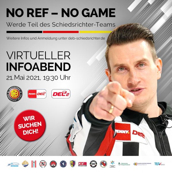 Infoveranstaltung: No Ref - No Game! Werde Teil des Schiedsrichter-Teams